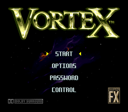Vortex (Europe) (En,Es) Title Screen